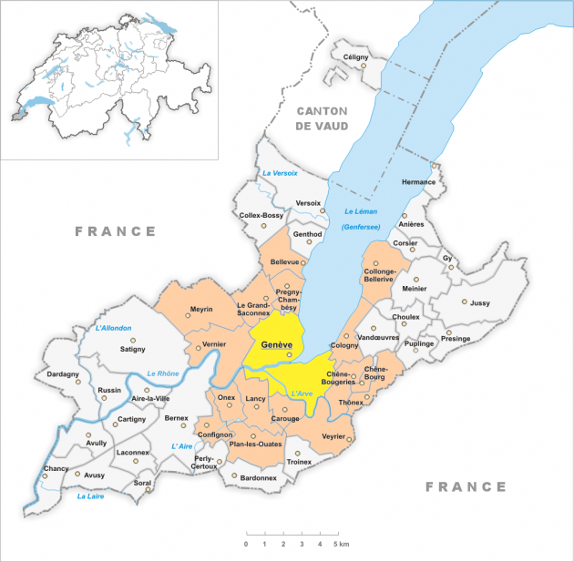 Genève carte des communes grandeur ZH.png